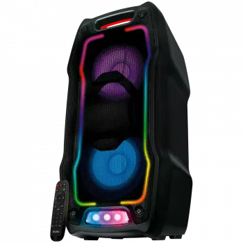 Skaļruņu sistēma SVEN PS-730, melna (100W, TWS, Bluetooth, FM, USB, microSD, LED-displejs, 4400mAh)