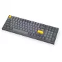 Celeris 1800, Gaming tastatūra Pelēka, US izkārtojums, ENDORFY Yellow by Gateron