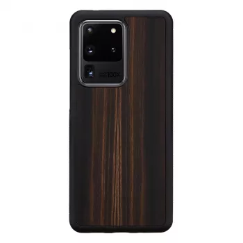 Telefona maciņš man and wood Galaxy S20 Ultra ebony black — aizsargājošs vāciņš