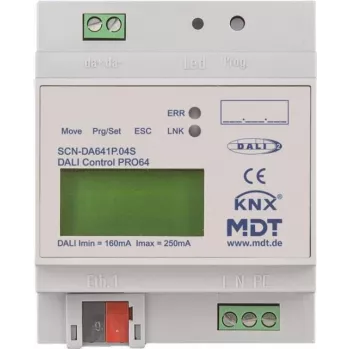MDT technologies DaliControl IP Gateway PRO64 DALI-2, 4TE, REG SCN-DA641P.04S