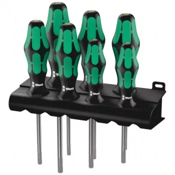 Torx skrūvgriežu komplekts Wera 367/7 TORX HF