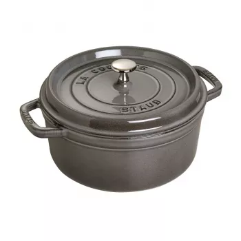 Staub Cocotte 3.8 L Apaļš Čuguna Katls Cepšanas Trauks
