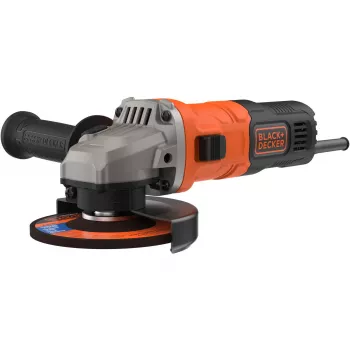 Leņķa slīpmašīna BLACK & DECKER BEG010 (oranža/melna, 710 W, 115 mm)