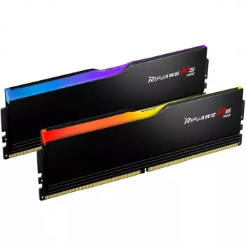 G.Skill Ripjaws M5 RGB 48 GB (2x 24 GB) DDR5-6000 CL30 Dual-Kit, melns, Intel XMP