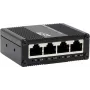 Industriālais 5 portu Gigabit slēdzis Exsys EX-62021 ar USB-C barošanu, nepārvaldāms