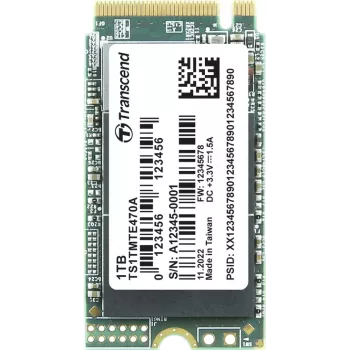 Transcend MTE470A M.2 1 TB PCI Express 3.0 NVMe 3D NAND (TS1TMTE470A)
