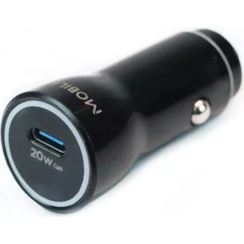 Mobilis Energia Charger - 20W Auto - 1 USB C - Mīksts maciņš (020016)