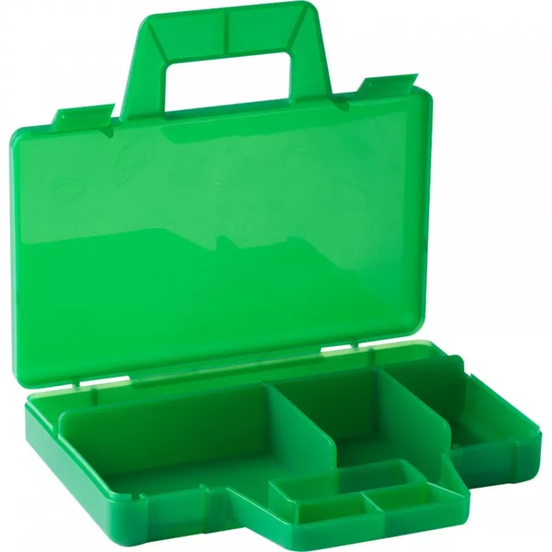 Uzglabāšanas kaste Room Copenhagen Sorting Box LEGO 40870003 Zaļa – modulārs organizators saderīgs ar būvēšanas rotaļlietām