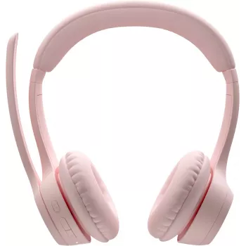 Logitech 981-001412 bezvadu austiņas/headset Galvas saite Birojs/Zvanu centrs Bluetooth Roza