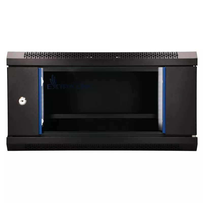 EXTRALINK LITE 4U 530x400 sienas skapis ar plauktu, melns