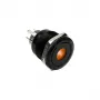 DimasTech PD220 vandālizturīga 25mm spiedpoga Blackline Dot RGB