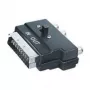 SCART adapteris ShiverPeaks 94035 ar 3× RCA (Cinch) un 4-pin MiniDIN savienotāju