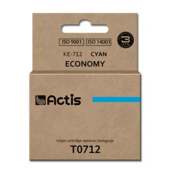 Actis KE-712 tinte (aizstāj Epson T0712, T0892, T1002; Standarta; 13.5 ml; ciāna)