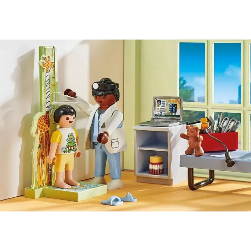 Figūru komplekts Action Heroes 71619 Pediatrs ar lācīti