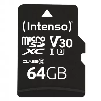 Atmiņas karte Intenso 64GB MicroSDXC UHS-I Class 10 3433490