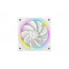 DeepCool FL12R WH 3-in-1 Reverse 120 mm datora korpusa ventilatori, 3 gab., 500-2150 apgr./min, 93,45 m³/h, šķidruma dinamiskais gultnis, 4 kontaktu PWM, 33,9 dB, balti