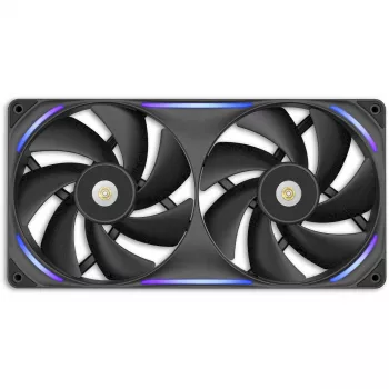 Datora korpusa ventilators NZXT F280X 140 mm Melns, 1 gab., 280 × 140 × 30 mm