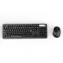 Inca IWS-549U Bezvadu tastatūras un peles komplekts, biroja RF, USB, QWERTY turku, melns