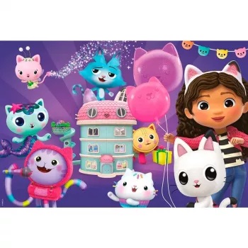 Gabby's Dollhouse: Ballīte leļļu mājā, Puzle 60 gabali