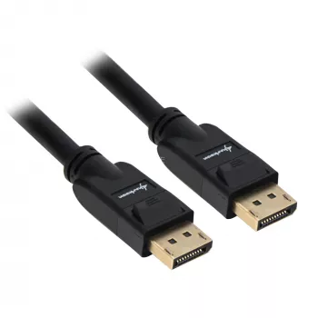 DisplayPort kabelis Sharkoon 1.3, 4K, 1 m, melns
