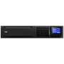 Rack UPS FSP/Fortron CHAMP 3K RACK — 3000 VA, 2400 W, 110–300 V, ±1% baterijas režīmā, 4 AC kontaktligzdas, USB