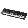Taustiņinstrumentu tastatūra YAMAHA PSR-E383 — 61 taustiņu pārnēsājama MIDI klaviatūra, LCD displejs, USB, iebūvēti skaļruņi, bateriju darbināma (6), melna