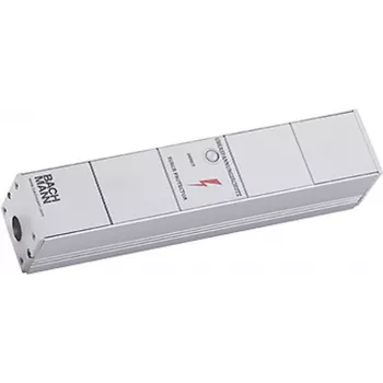 Bachmann Inline PDU Basic - Aizsardzība pret pārspriegumu (Rack - montējams statīvā) - AC 230 V - Vienfāzes - 1U - 1,0 m vads (800.2548)