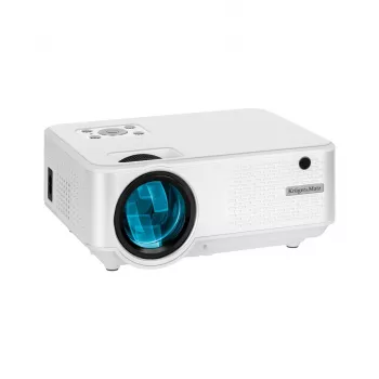Projektors kruger & matz V-LED20 FullHD 1080p, LED, 1.4:1, 15–150 collu ekrāns, Bluetooth, 3W skaļrunis