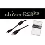 USB kabelis ShiverPeaks BS77388 1,5m USB A Mini-USB B Melns