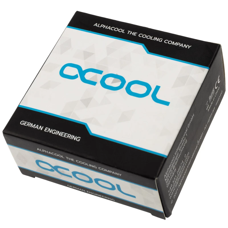 Savienotājs Alphacool 17626 Eiszapfen Brass White 27mm Augstums 20mm Diametrs