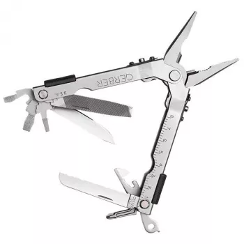 Gerber Industrial Multi-Plier 600 - Needlenose Nerūsējošā Tērauda Daudzinstrumentu Komplekts