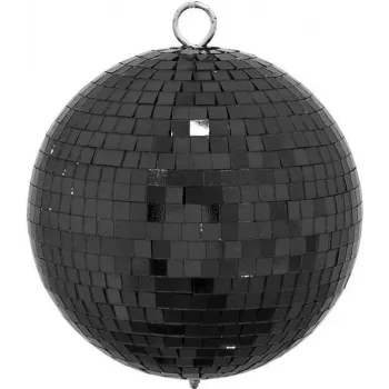 Eurolite Mirror Ball EUROLITE 15 cm melna — diskobumbas spogulis ar gaismas efektiem