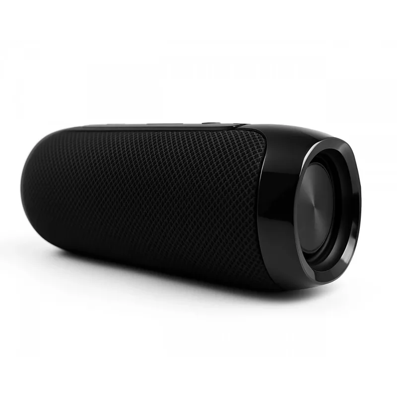 Pārnēsājams Bluetooth skaļrunis SQUEAK SQ1008 — 14W RMS, Bluetooth 5.3, 1200 mAh, IPX4, FM, LED, AUX, USB