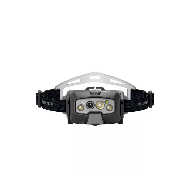 LED galvaslampa Ledlenser HF8R Core Melna
