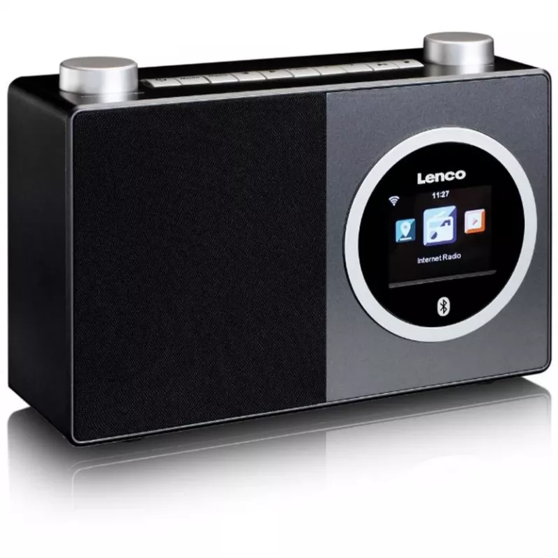 Lenco DIR-70 tīkla audio atskaņotājs, 3 W (kopā), melns (DIR-70BK)
