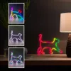 LED neon gaismas lente MANTA SNL60RGB RGB krāsu mainīga, elastīga dekoratīvā apgaismojuma lente