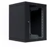 EFB Elektronik 19 gehäuse X-Rack mit Glastür 400-600mm schwarz - Wandgehäuse (WGX-1506TS.G1)