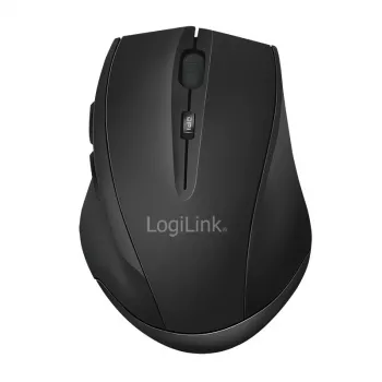 Logilink Bezvadu pele BT5.0, ergonomiska, melna