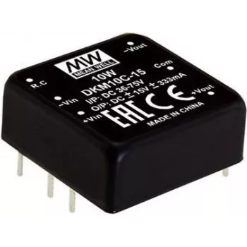 MEAN WELL DKM10B-12 līdzstrāvas pārveidotājs 10W 12V (ieeja 18-36V)