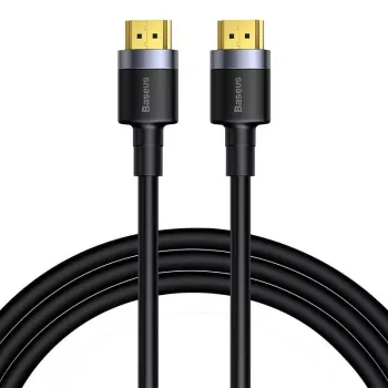 Baseus Cafule 4K HDMI vīrietis uz HDMI vīrietis adaptera kabelis 2m melns