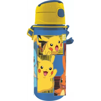 Alumīnija pudele 600ml Pokemon