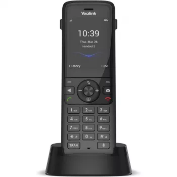 Yealink W78H bezvadu IP klausule melna TFT