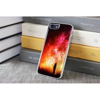 Aizsargmaciņš iKins Apple iPhone 8/7 — Starry Night balts