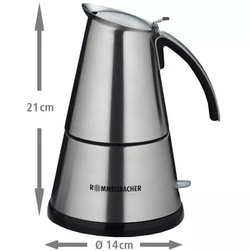 Kafijas automāts ROMMELSBACHER EKO 366/E Elpresso deLuxe, espreso kafijas pagatavošanai