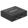 Video sadalītājs DeLOCK 87691 DisplayPort 2x DisplayPort