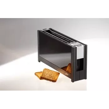 Ritter Volcano 5 grauzdētājs 2 šķēles 950 W Melns