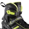 Nils Extreme NH18191 2IN1 Inline Skates MELNI/Laima IZM. L (39-43) Ar Maināmiem Hokeja Slidām