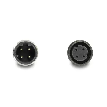 Tīkla kabelis DeLOCK M12 D-kodēts 4-pin vīrietis-sieviete PUR (TPU) 1 m
