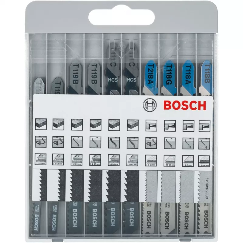 Bosch 2 607 010 630 finierzāģa asmeņu komplekts