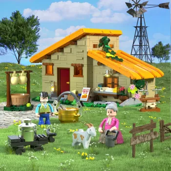 Lumibricks Farm Cheese House Būvkomplekts